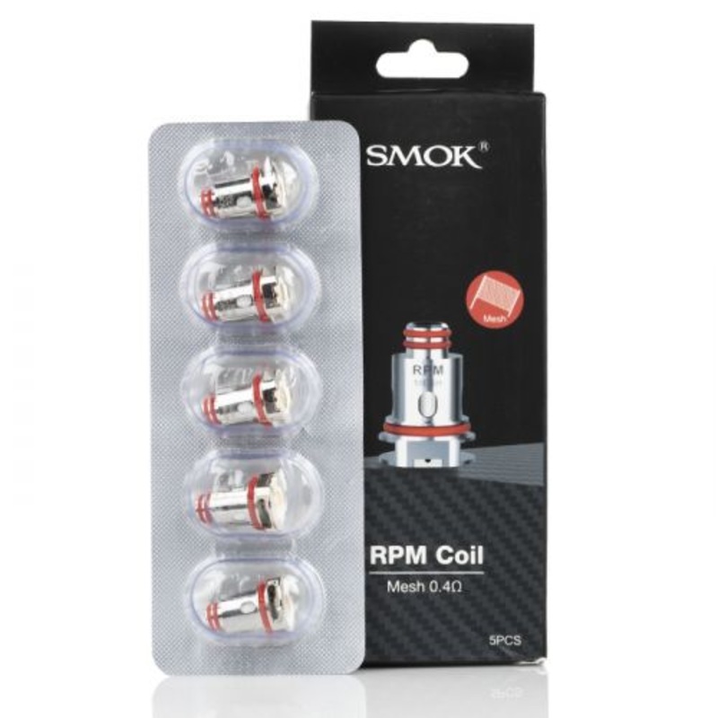 Smoktech RPM40 Coils|0.4 Ohm mesh|0.6 Ohm Triple|1.0 Ohm Single|0.3 Ohm Mesh MTL|0.8 Ohm MTL