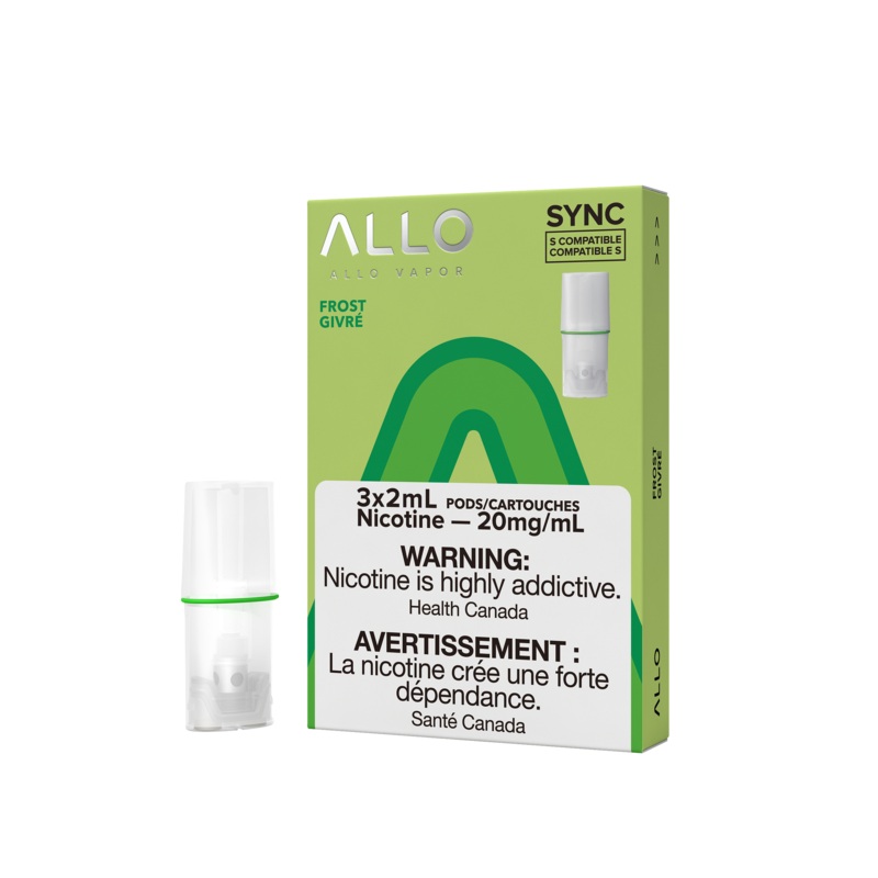Allo SYNC Frost Pods 20mg (Provincial Excise Product)