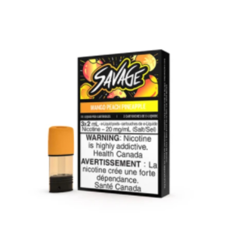 Savage- Mango Peach Pineapple – STLTH Pod Pack