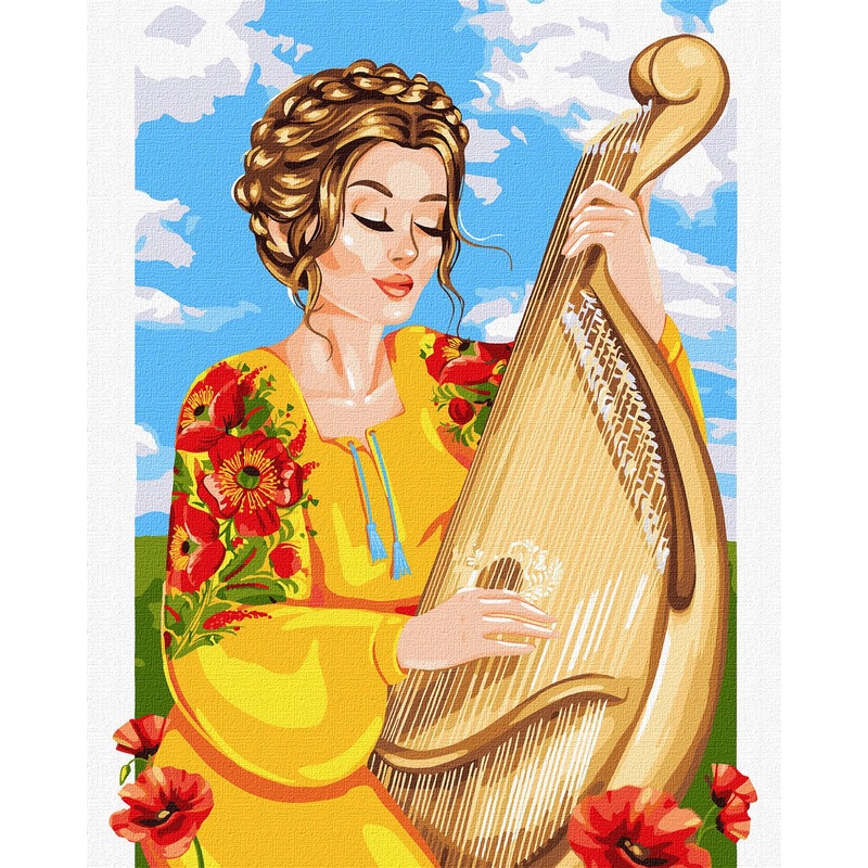 Play, my bandura – Paint by number Kit