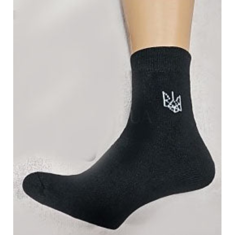 Men’s Tryzub Socks Black – one size