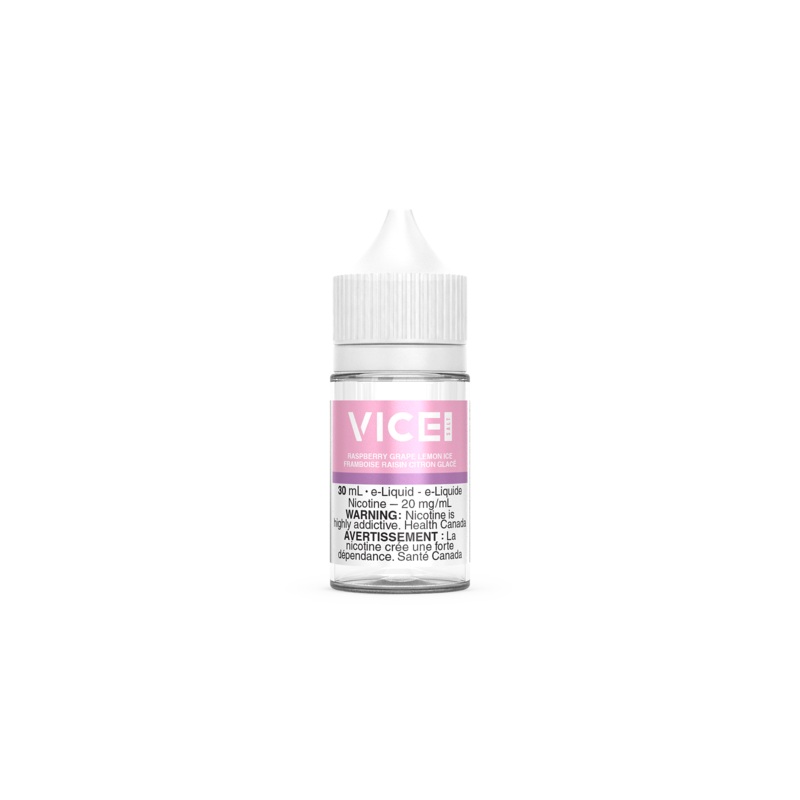 Vice Salt Nic- Raspberry Grape Lemon Ice