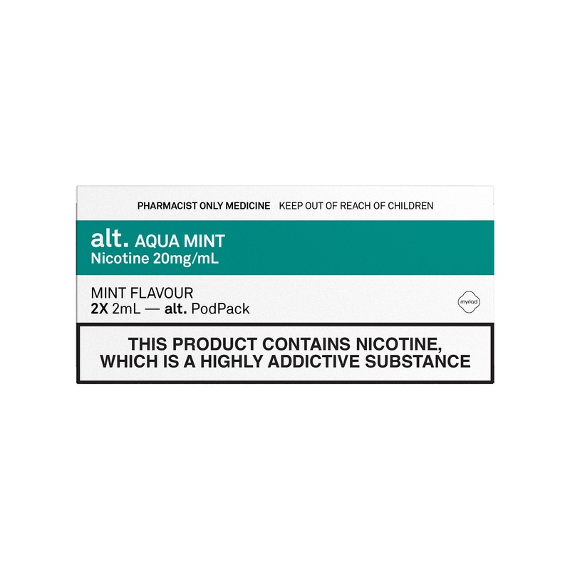 alt. PODS AQUA MINT (2x2ML PODS)