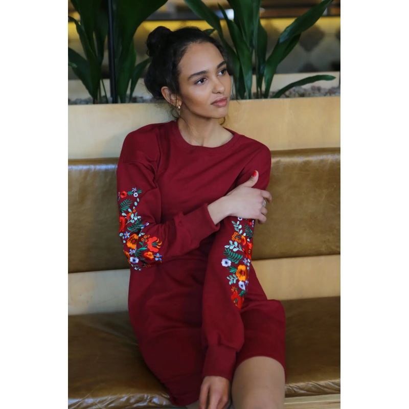 Magnolia Dress burgundy|S|M|L|XL|XXL|XXXL|ca|us|intl