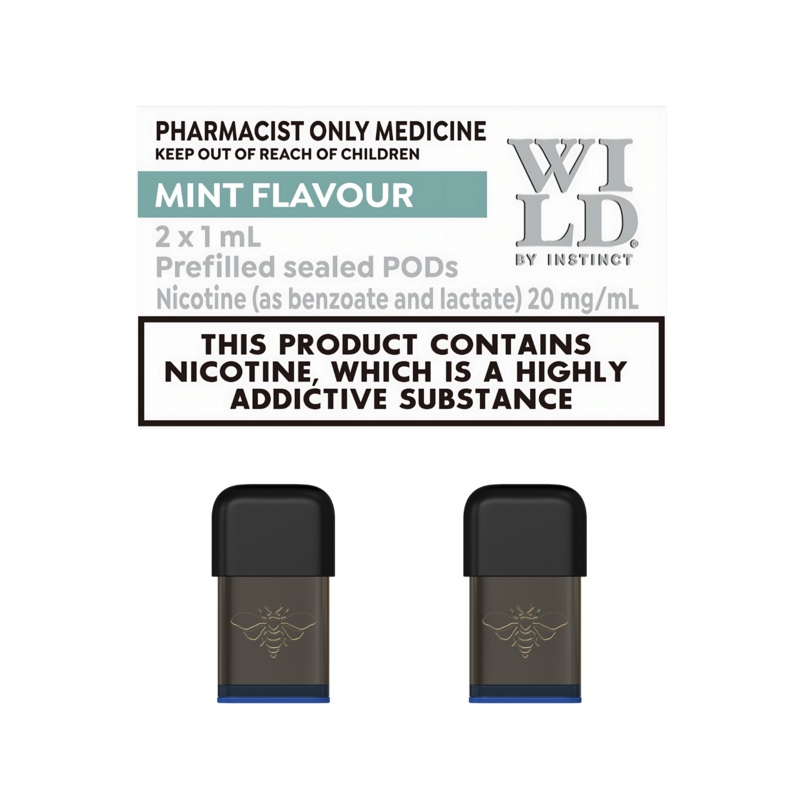 WILD BY INSTINCT MINT POD (2 X 1ML)