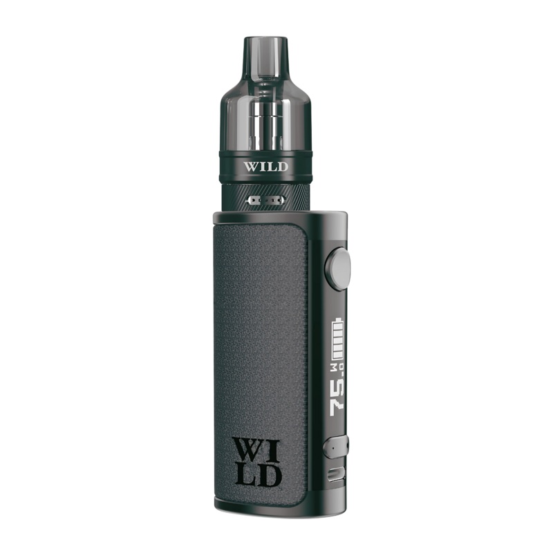 WILD BY INSTINCT W75 OPEN TANK DEVICE KIT (5ML) GREY