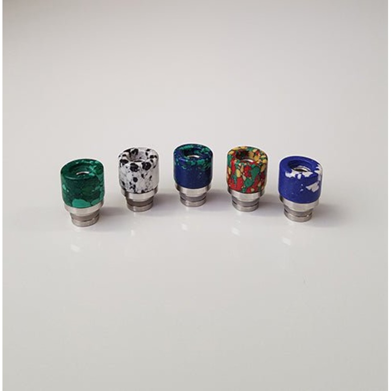 510 Drip Tip – Coloured Stone|Zebra|Blue/White|Green|Blue/Green|Multi