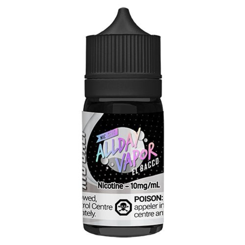 Allday Vapor – El Bacco SALT|10mg/mL|20mg/mL
