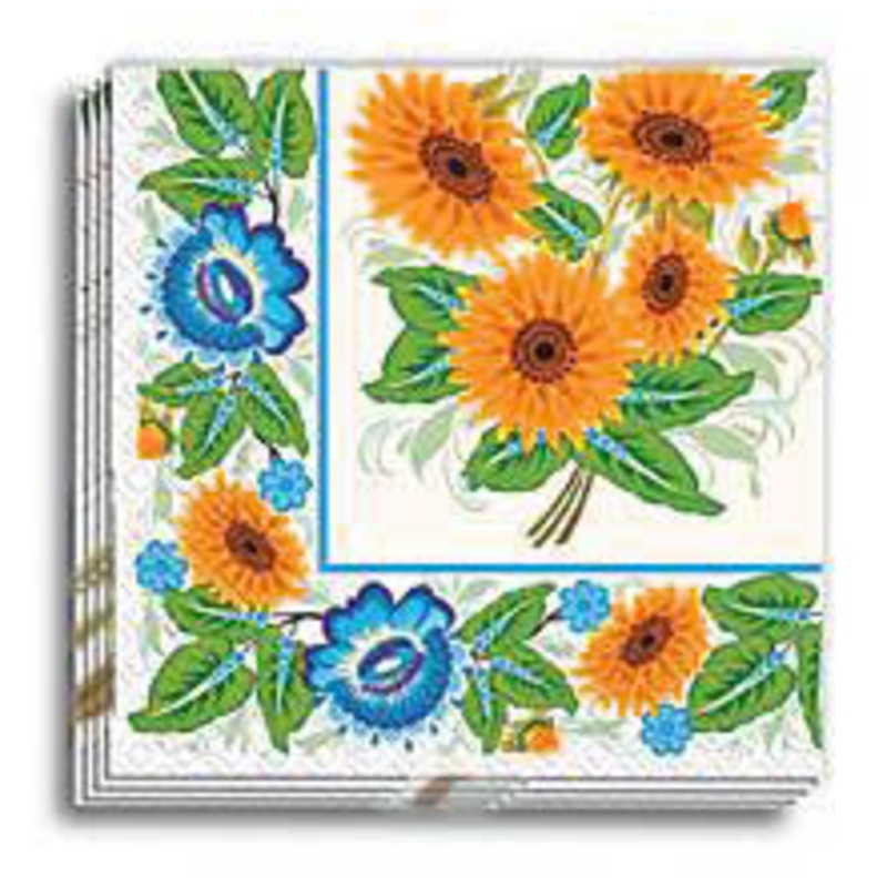 Sunflower Dinner Napkins 13×13 in.