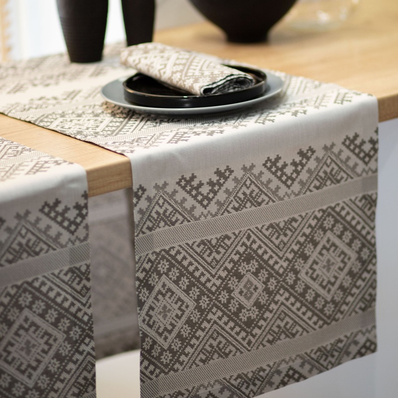 Grey Woven Rushnyk 59 in.|ca|us|intl