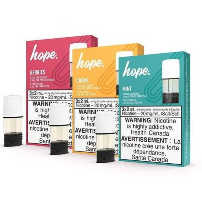STLTH Vape Pods – HOPE|Berries|Crme|Mint|20mg/mL|BOLD 50