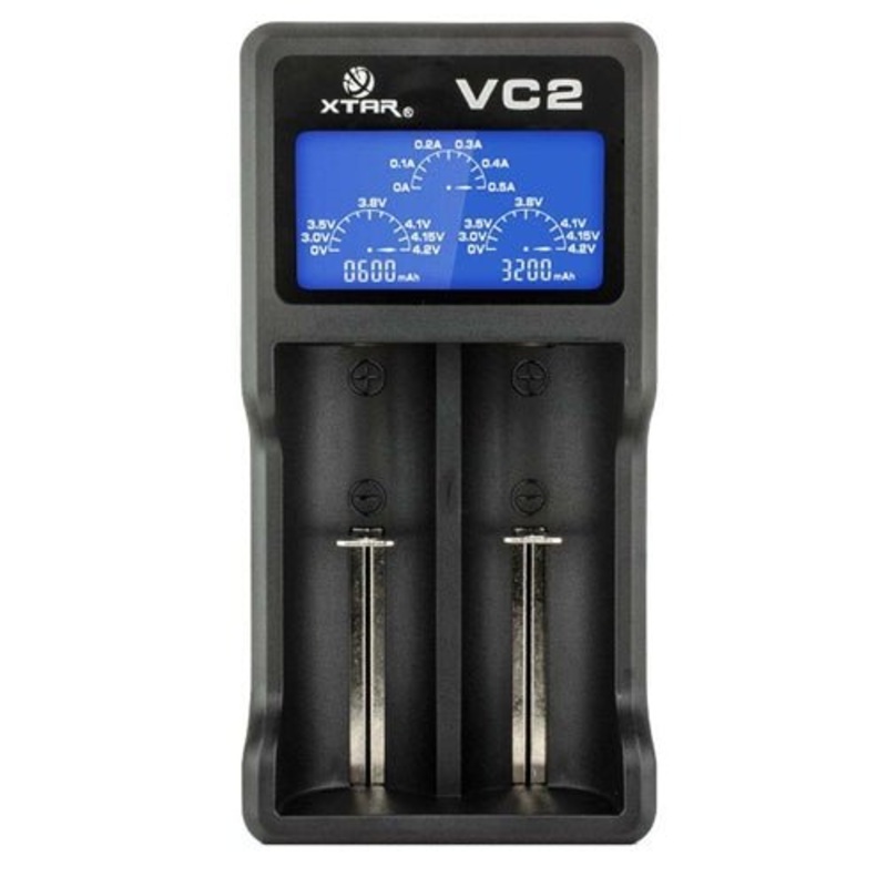 XTAR VC2 Two-Bay Charger