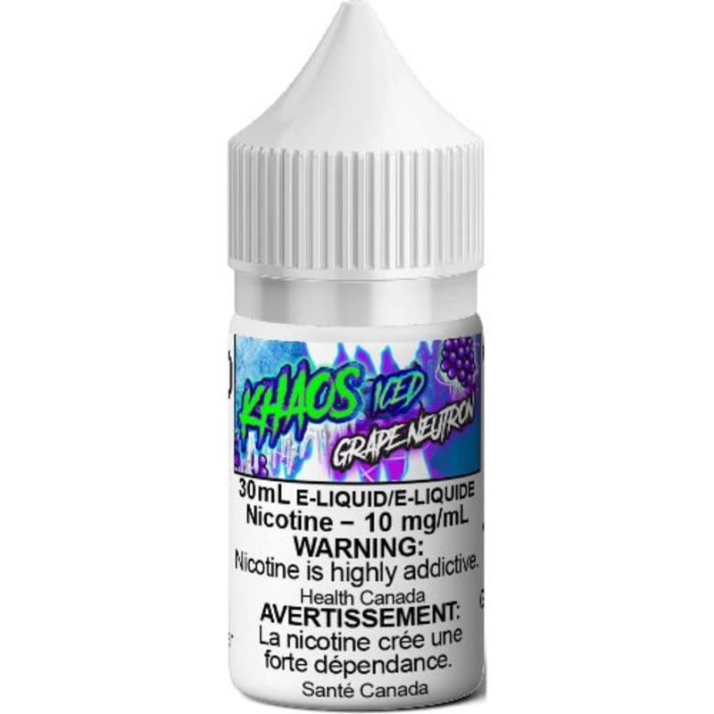 KHAOS by Alchemist Labs E-Juice – Grape Neutron ICED SALT
