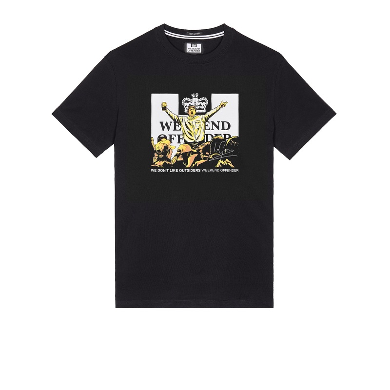 Leo Gregory Graphic T-Shirt Black
