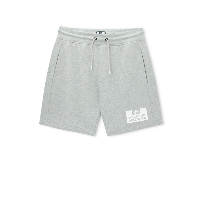Plus Size – Action Classic Shorts Grey Marl