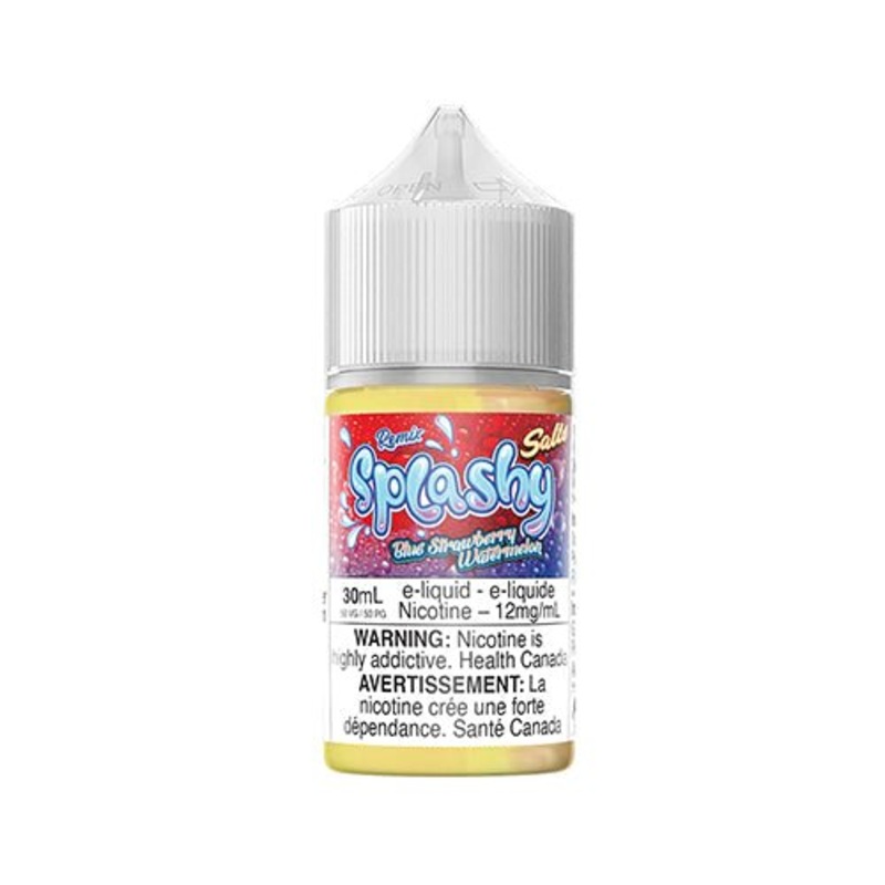 Splashy Eliquid – Blue Strawberry Watermelon SALT