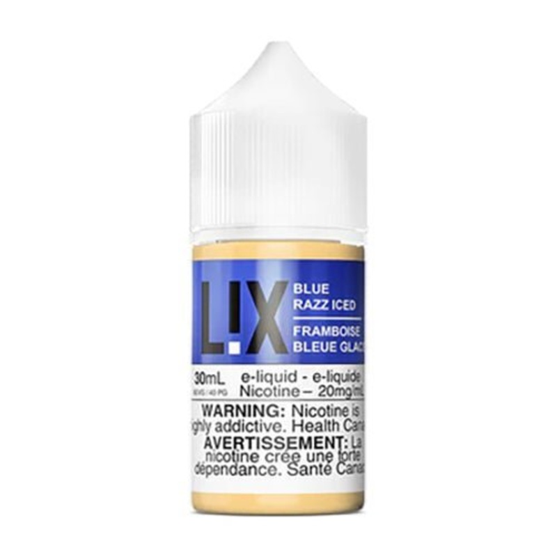 Blue Razz Iced SALT by L!X|10mg/mL|20mg/mL