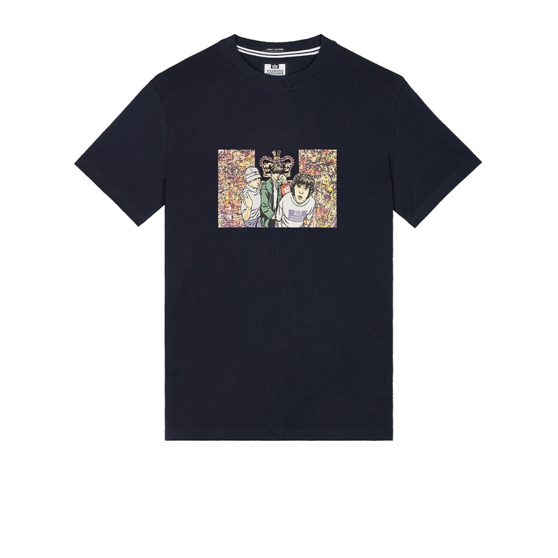 Number 5 Graphic T-Shirt Navy|XS|S|M|L|XL|XXL|XXXL|Navy