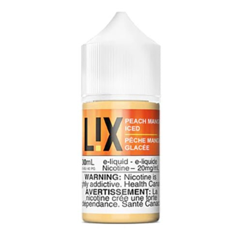 Peach Mango Iced SALT by L!X|10mg/mL|20mg/mL