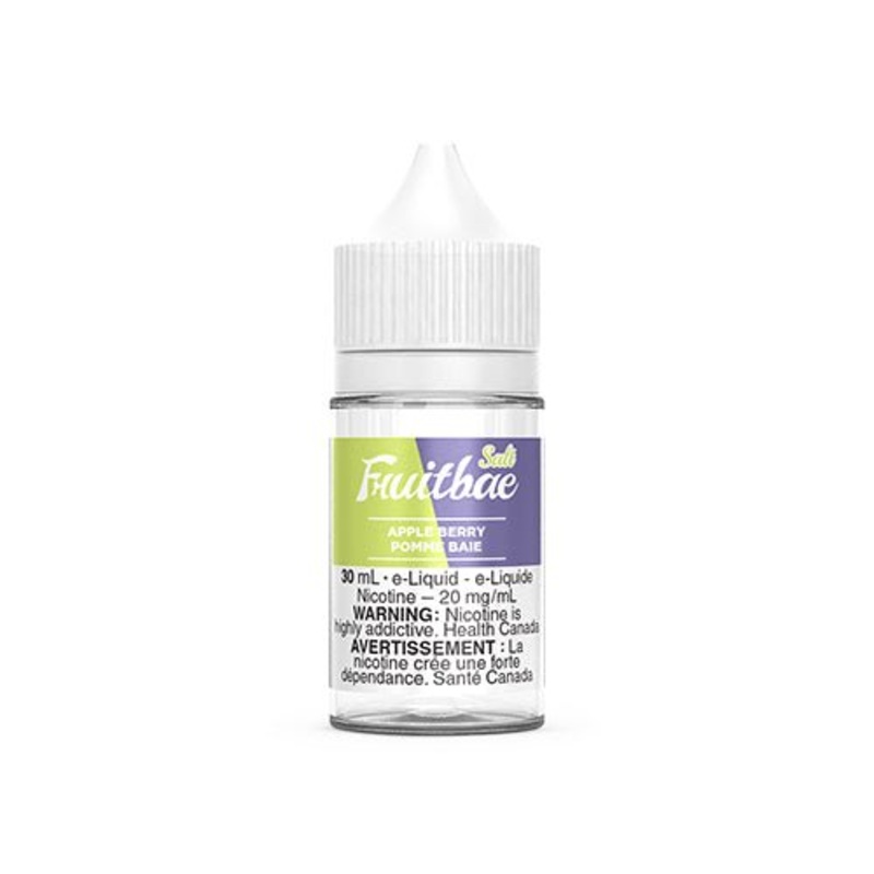 Fruitbae Salt|Apple Berry|Banana Berry|Banana|Black Currant Raspberry|Blue Razz Melon|Blueberry Kiwi|Cherry Lemon|Fruit Burst|Grapefruit Watermelon|Guava Cactus|Mango Lychee|Mango Peach|Orange Banana|Passionfruit Aloe|Peach Apricot|Pineapple Guava|Pomegra