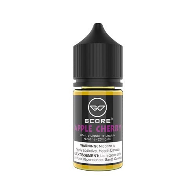 GCORE Salt – 30mL|Apple Cherry|Apple Mango|Apple Strawberry Watermelon|B.G.|B.J.S.|DOC.P|Frozen Strawberry|Kiwi Raspberry Mint|Mangorita|M.D.|R.B.|Strawberry Coconut Pineapple|Super Sour|Tropical Blend|Watermelon Ice