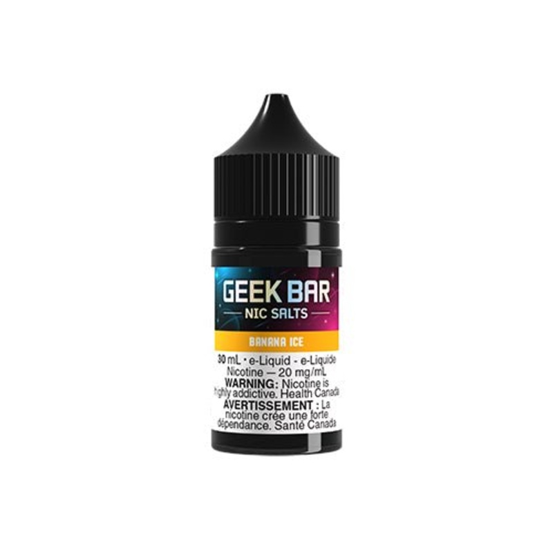 Geek Bar Nic Salts|Banana Ice|Cherry Blast Ice|Coconut Ice|Ice Blast|Juicy Peach Ice|Mango Peach Ice|Punch Ice|Razz Mango Ice|Strawberry Twist Ice|Watermelon Ice|White Grape Ice|Winter Berry Ice