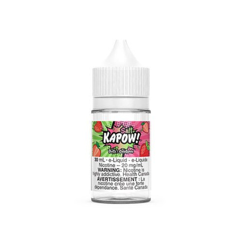 Kapow! Salt|Belts|Classic|Cloudy|Im Blue|Off Route|PIX|Rainbow Express|Rocket Ship|Squares|Stick It|Strappy|Super Sour|12mg/mL|20mg/mL
