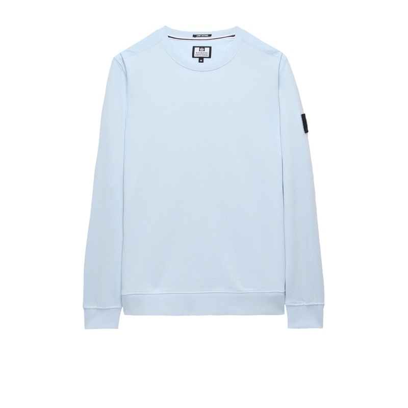 Plus Size – F Bomb Sweatshirt Ocean Wave Blue