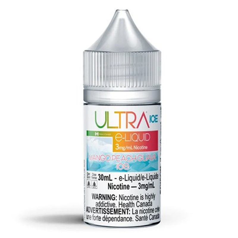 Ultra E-Liquid Iced by Ultra Liquid Labs – Mango Peach Guava Ice