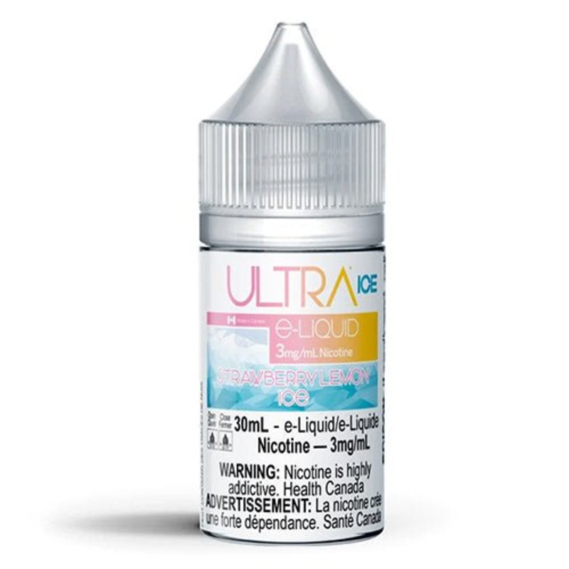 Ultra E-Liquid Iced by Ultra Liquid Labs – Strawberry Lemon Ice