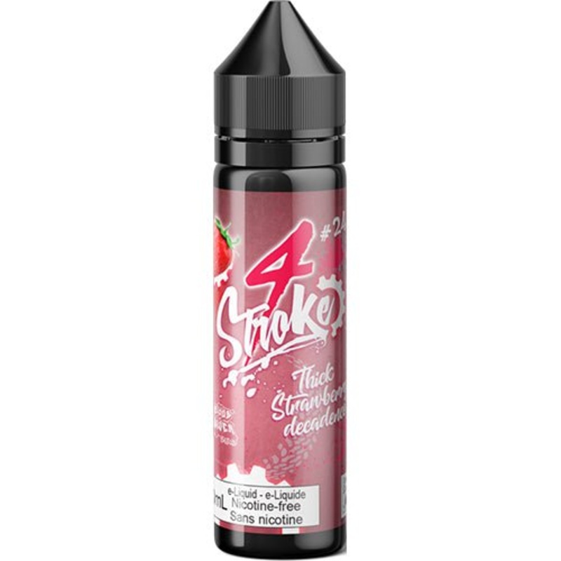 4 Stroke by Cloud Haven E-liquid – #24 Thick Strawberry Decadence