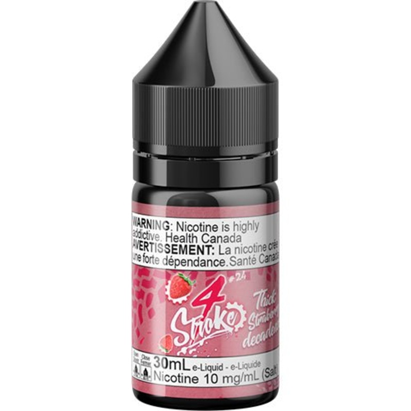 4 Stroke by Cloud Haven E-Liquid – #24 Thick Strawberry Decadence SALT