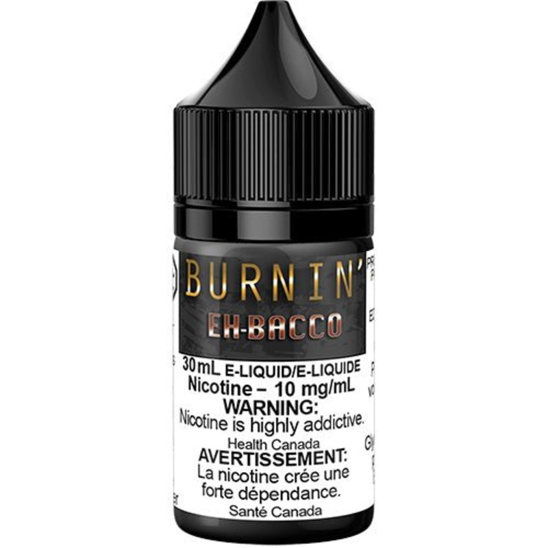 Burnin’ by Alchemist Labs E-Juice – EH-Bacco SALT