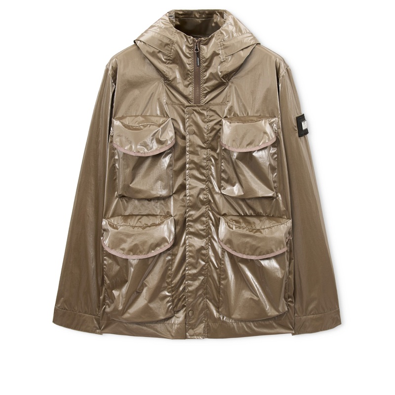 Cotoca Field Jacket Tobacco Brown