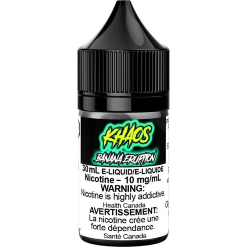 KHAOS by Alchemist Labs E-Juice – Banana Eruption SALT