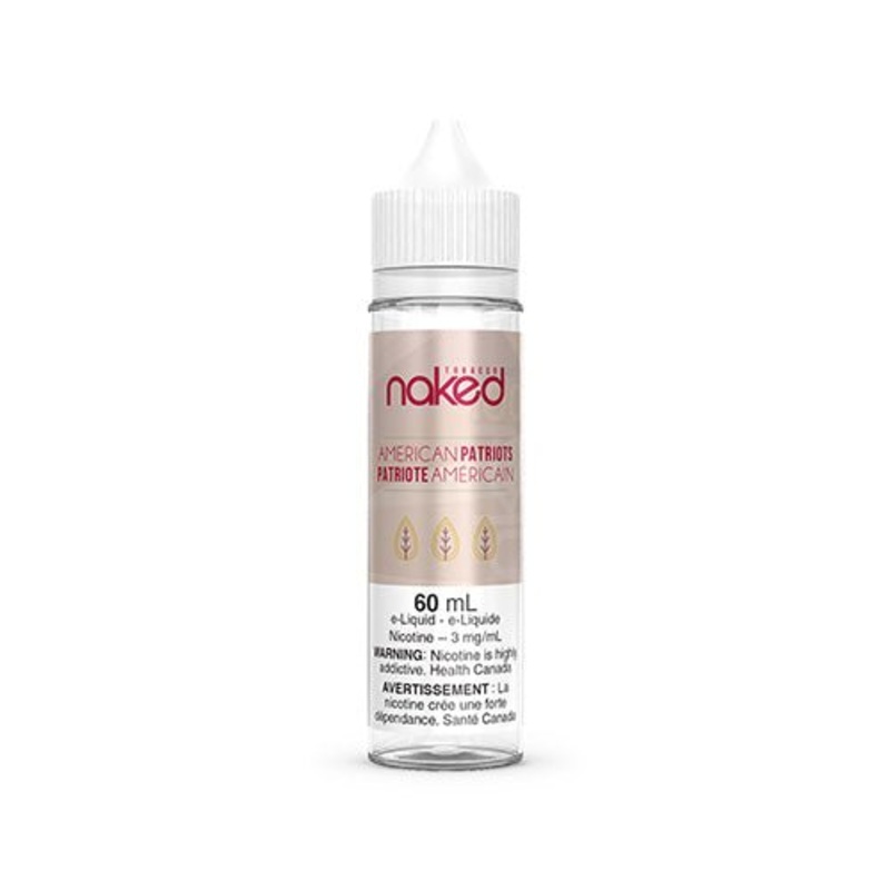 Naked 100 E-liquid|American Patriots|Berry|Hawaiian POG|Melon|Really Berry|Strawberry POM|3mg/mL|6mg/mL|12mg/mL