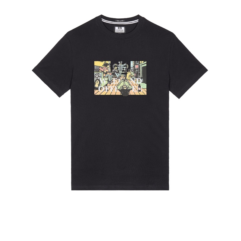 Plus Size – Stratford Avenue Graphic T-Shirt Black