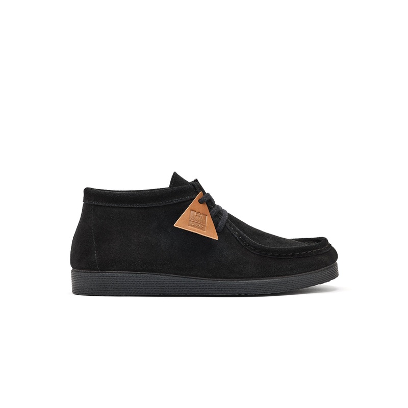 WO x Veras Leon Moccasin Boot Black