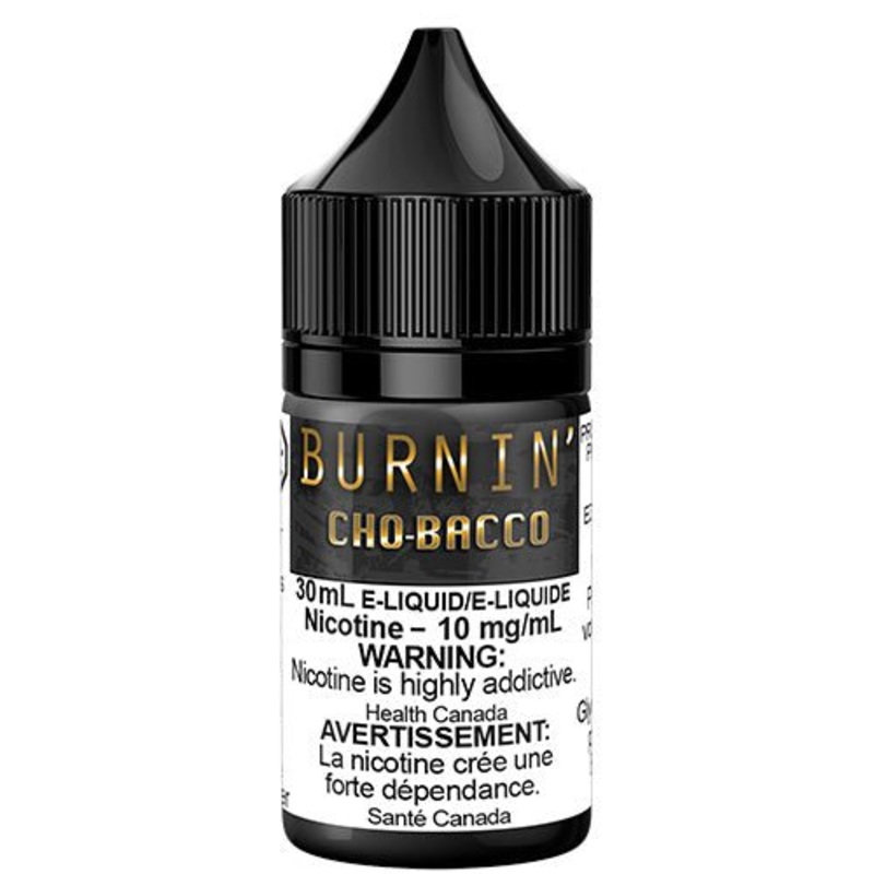 Burnin’ by Alchemist Labs E-Juice – CHO-Bacco SALT