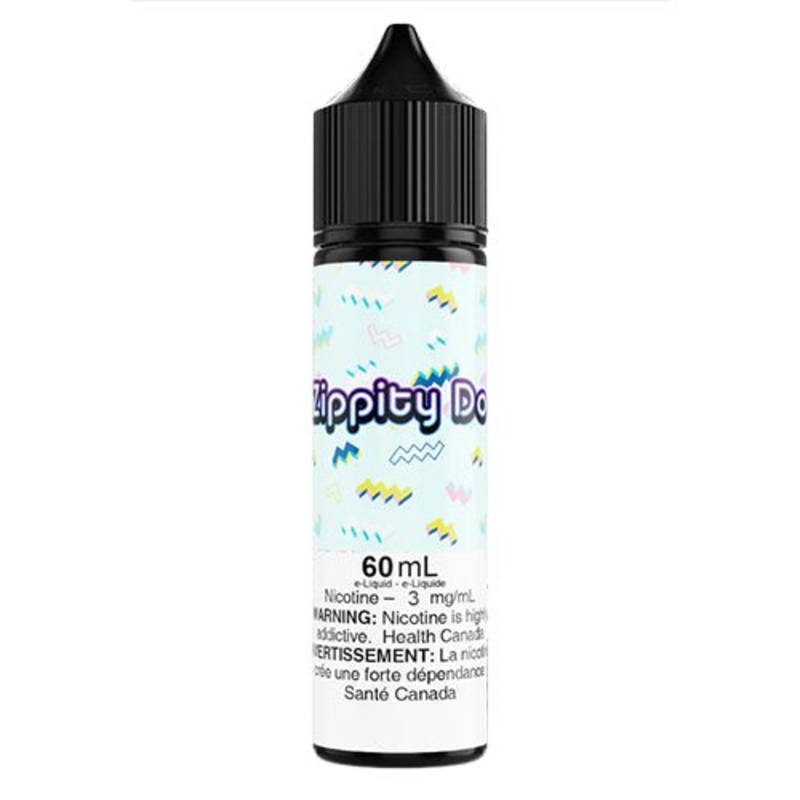 Zippity Doo by T Daawg Labs|Alberta|Manitoba|Ontario|Federal (BC SK NL NS)|60mL|100mL|Nicotine-free|3mg/mL|6mg/mL|12mg/mL