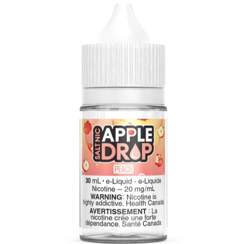 Apple Drop – Peach 30 ml Salt|12 MG|20 MG|20 MG (Bold 50)