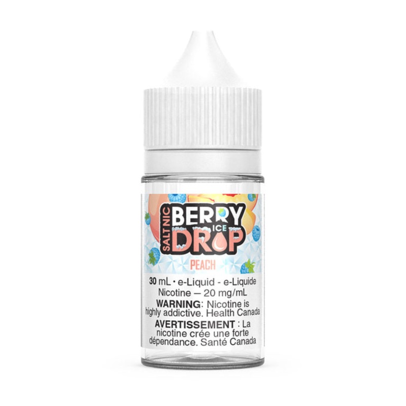 Berry Drop Ice – Peach 30 ml Salt