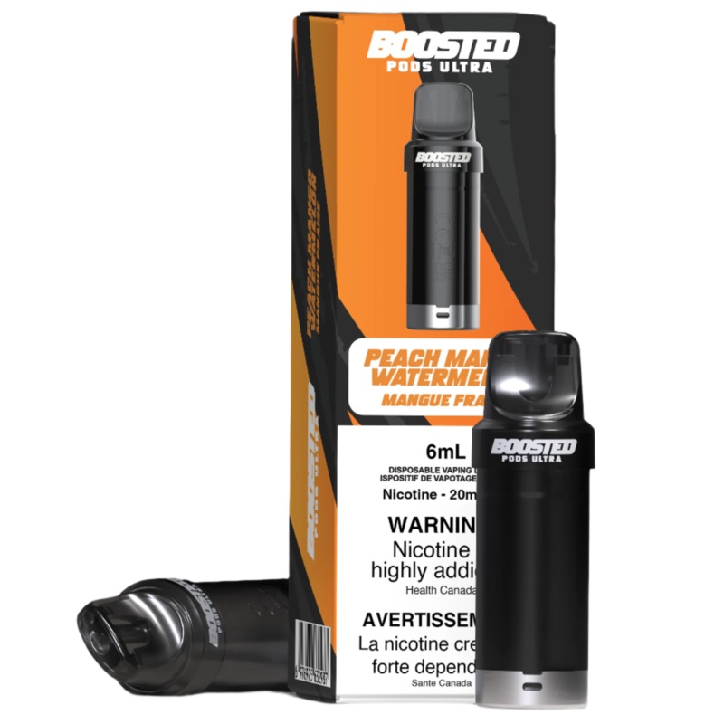 Boosted Pods ULTRA – Peach Mango Watermelon