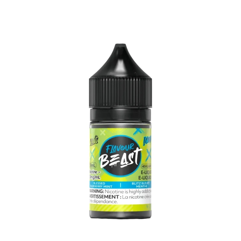 Flavour Beast – Blessed Blueberry Mint Iced 30ml Salt