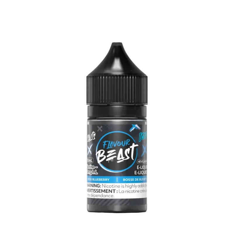 Flavour Beast – Boss Blueberry Iced 30ml Salt