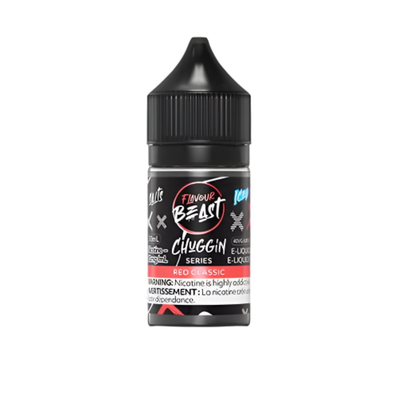 Flavour Beast Chuggin Series – Red Classic Iced 30 ml Salt