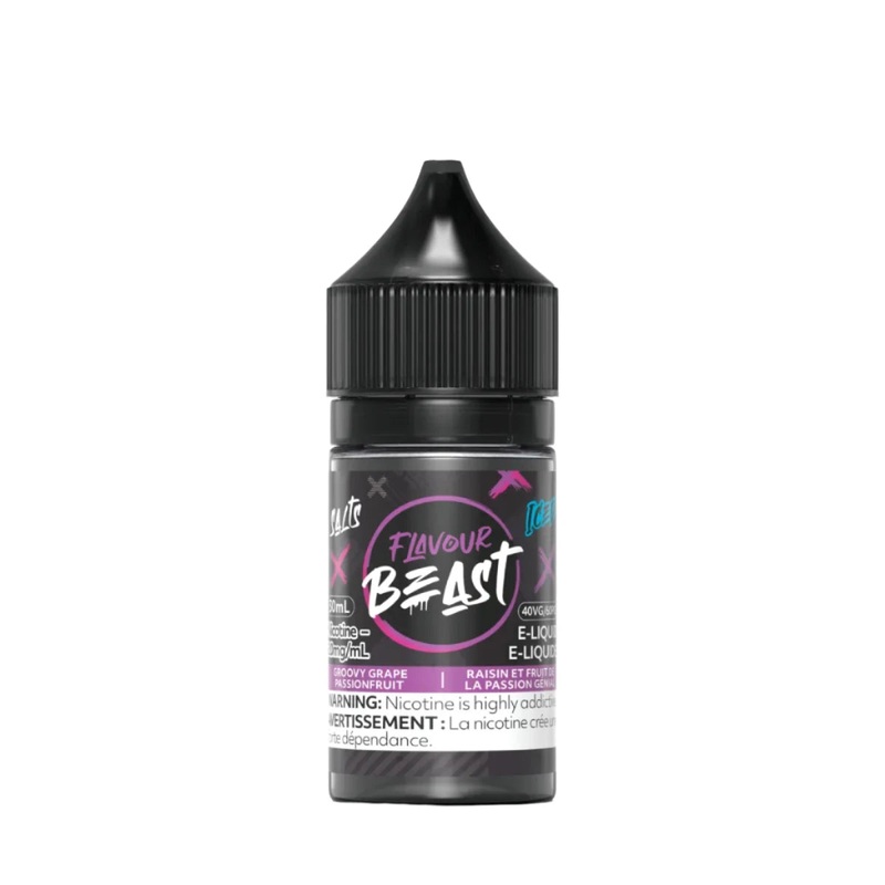 Flavour Beast – Groovy Grape Passionfruit Iced 30ml Salt