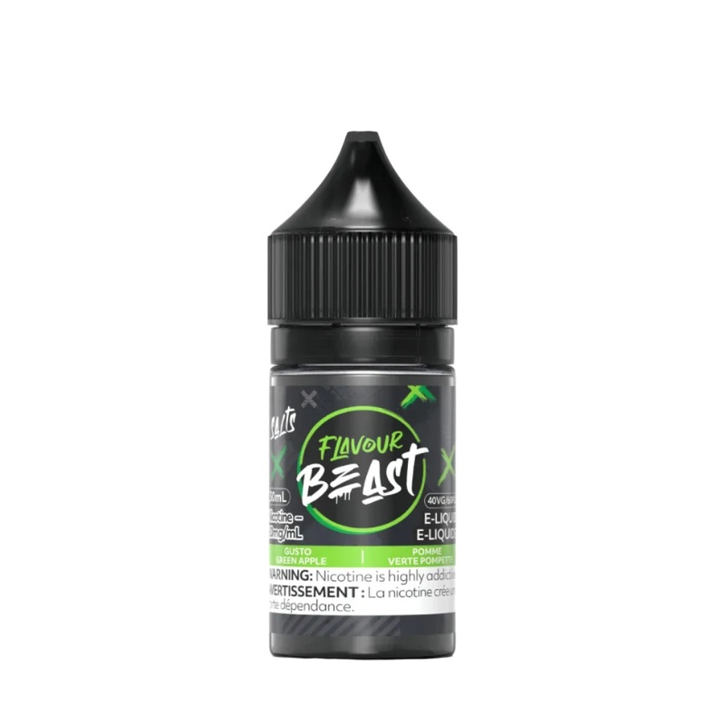 Flavour Beast – Gusto Green Apple 30ml Salt