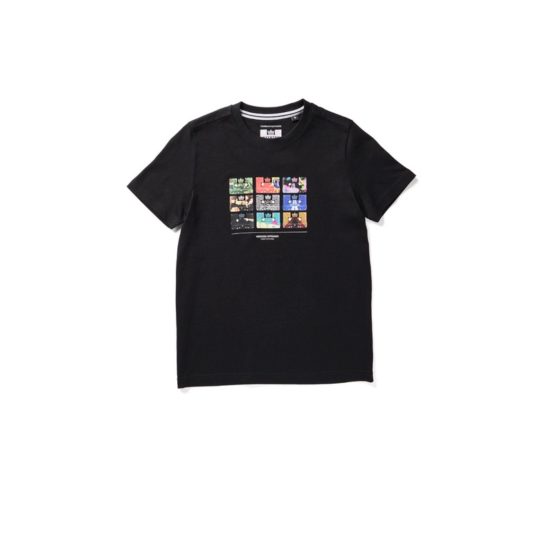 Kids Hanover Graphic T-Shirt Black