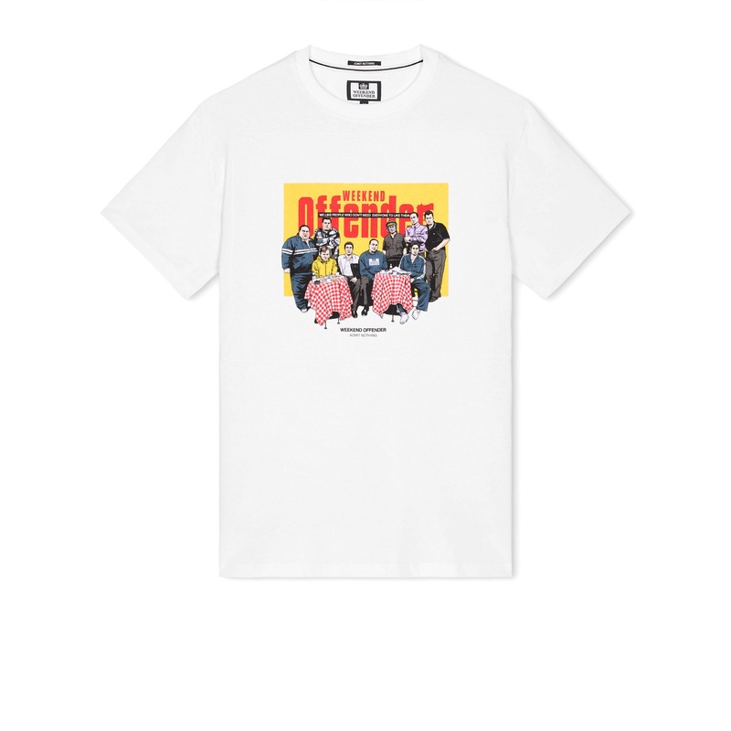Satriale’s Graphic T-Shirt White